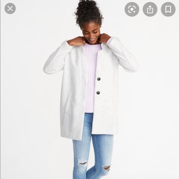 Old Navy Jackets & Blazers - OLD NAVY Soft Brushed Button Front Jacket